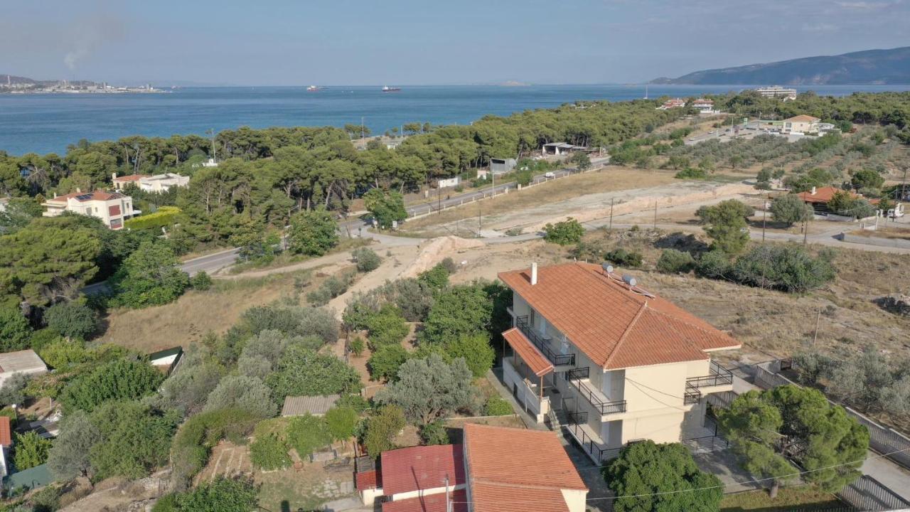 The Byzantine Wall House Isthmia Buitenkant foto