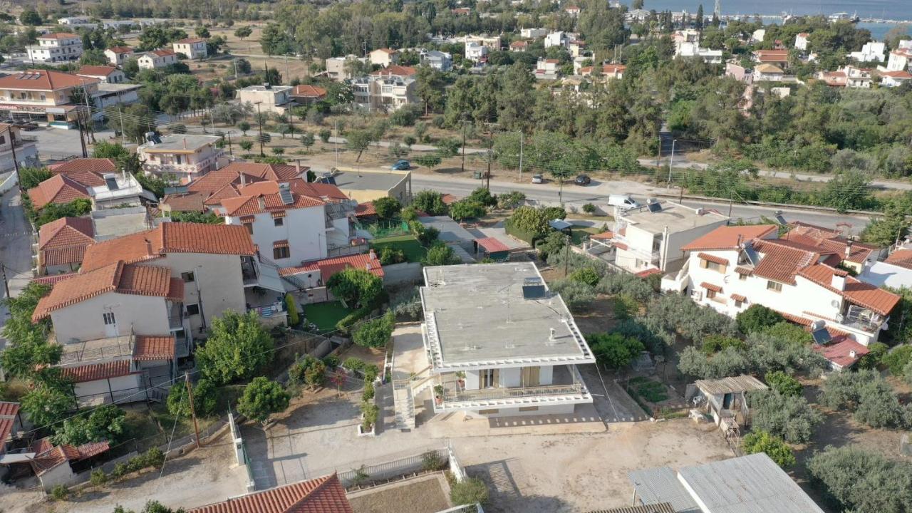 The Byzantine Wall House Isthmia Buitenkant foto